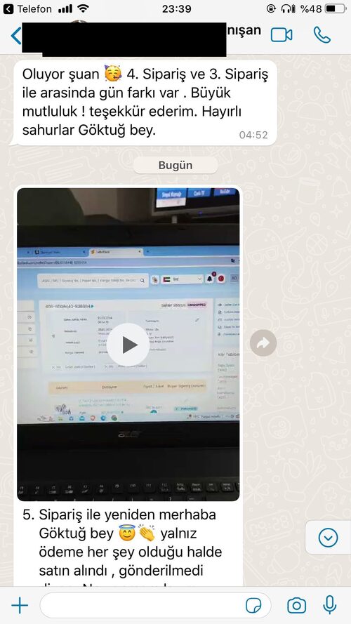 5. sipariş mutluluğu